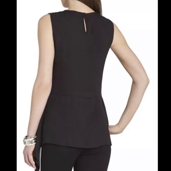 BCBG Maxazria Side Drape Colorblock Ely Tank - Picture 8 of 8